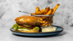 9. Falafel Burger Menu