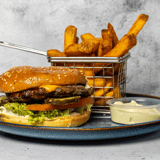 Cheeseburger burger Menu